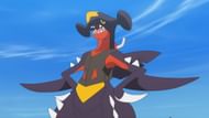 Garchomp is on Cynthia's Elite Four Champion team (Image via The Pokemon Company)